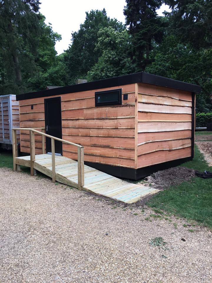 24 X 12 Portable Cabin Shower Toilet Block Modular Building