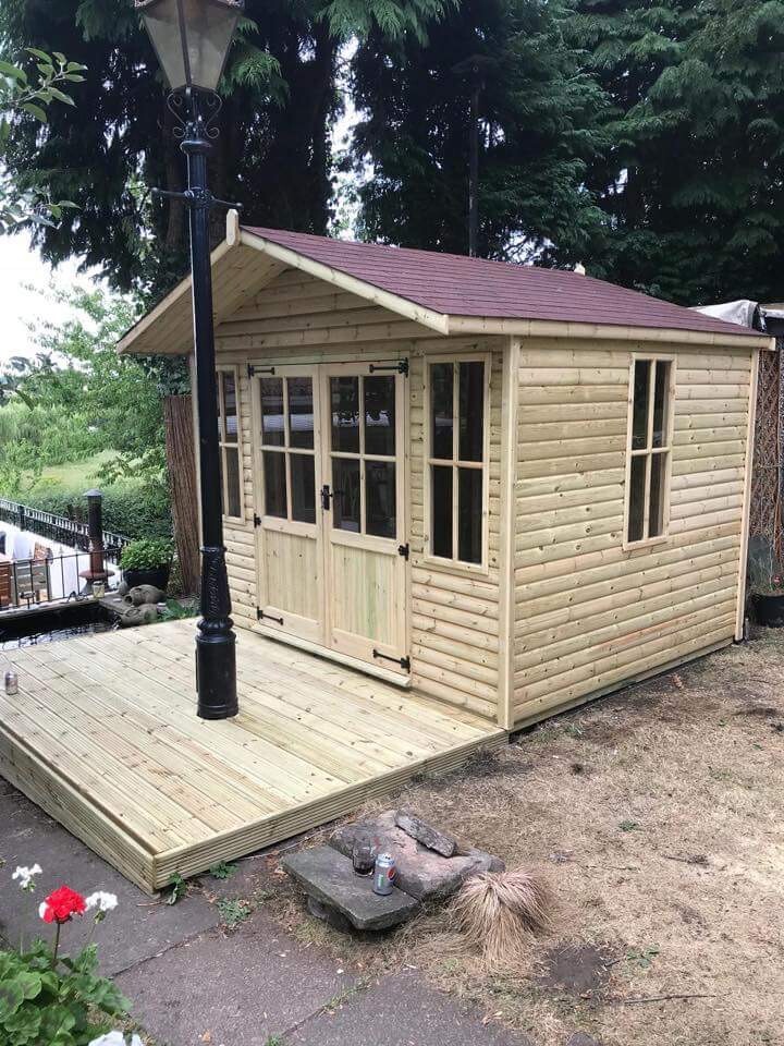 Log Cabins Sheds Summer Houses Prices From As Low As 199