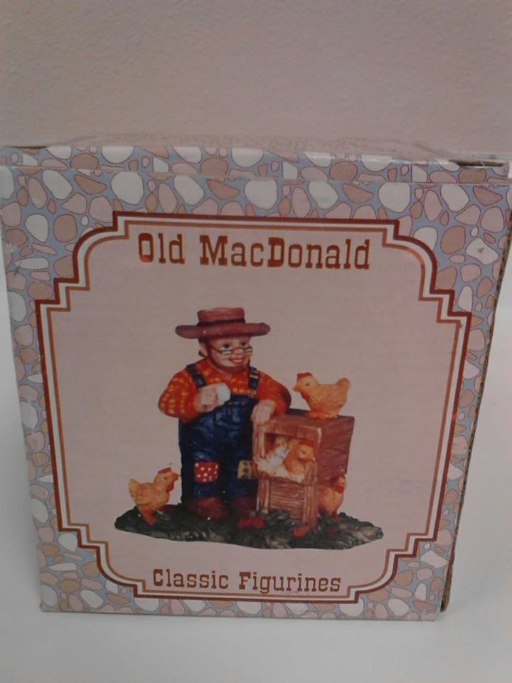 Old MacDonald Classic Figurine ~ In Original Box