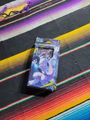 2019 Pokemon Sun & Moon Unbroken Bonds Theme Deck Battle Minds Mewtwo