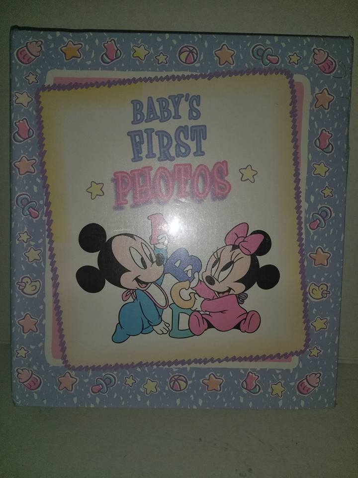 Disney Baby's First Photos Disney Baby mickey minnie vintage album Gibson
