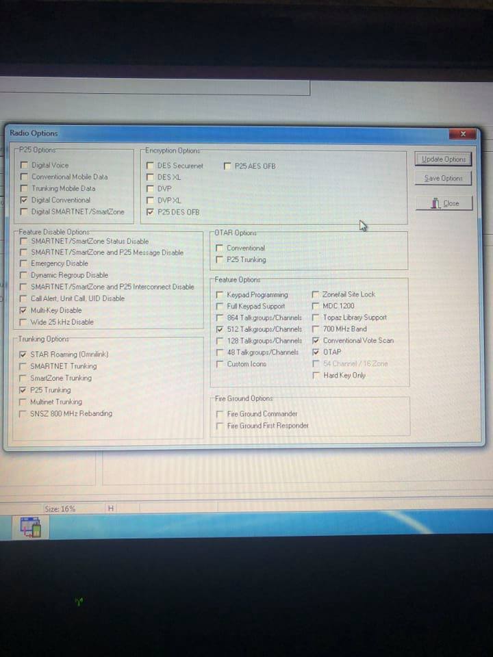 EF Johnson 5300 VHF P25 with Lightning Head