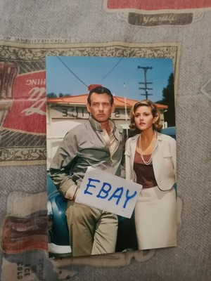 DAVID JANSSEN, THE FUGITIVE TV SHOW, GLOSSY, COLOR, 4X6 PHOTO, BRAND NEW 