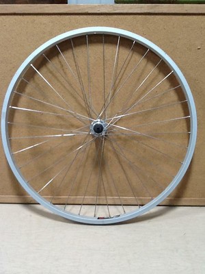 SILVER 26/" ALUMINUM FRONT BIKE BICYCLE RIM//HUB RMRT103