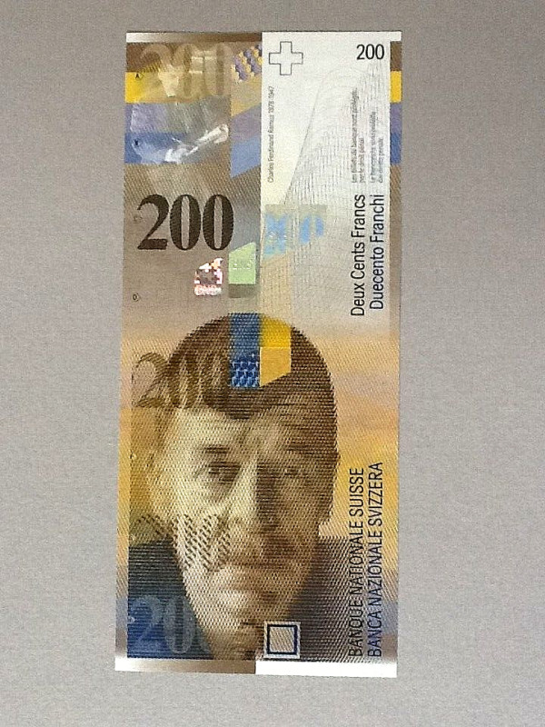 Switzerland 200 Francs P-73c 2006