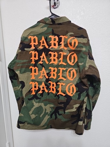 PABLO Kanye West 迷彩 ミリタリー ジャケット　一点もの　XL $_12.JPG?set_id=880000500F