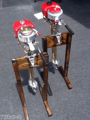 Vintage Antique Handle Bar Grips Outboard Motor TILLER Neptune Water Witch 1/2 