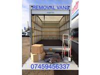 Last Minute Local Urgent Cheap Removal Van With Man Hire House Flat Office Furniture Delivery Moving