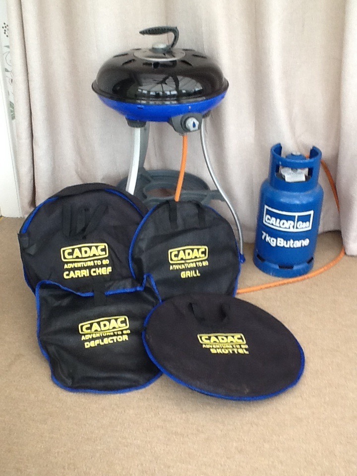 Cadac Adventure to Go bbq & 7kg gas bottle in MartoninCleveland