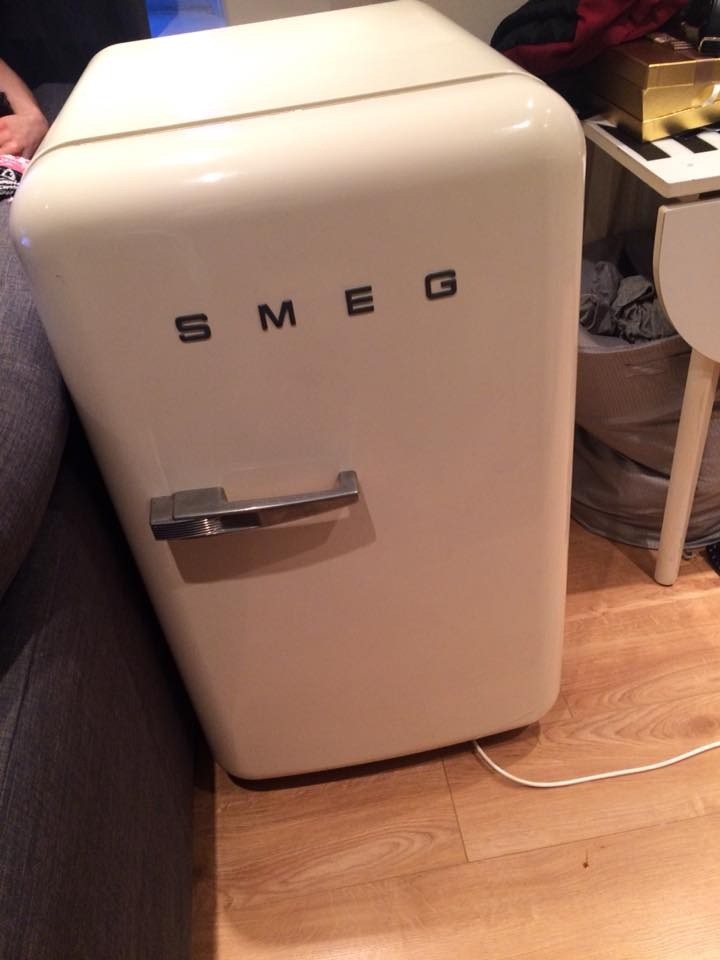 Smeg small cream retro fridge freezer in York, North Yorkshire Gumtree