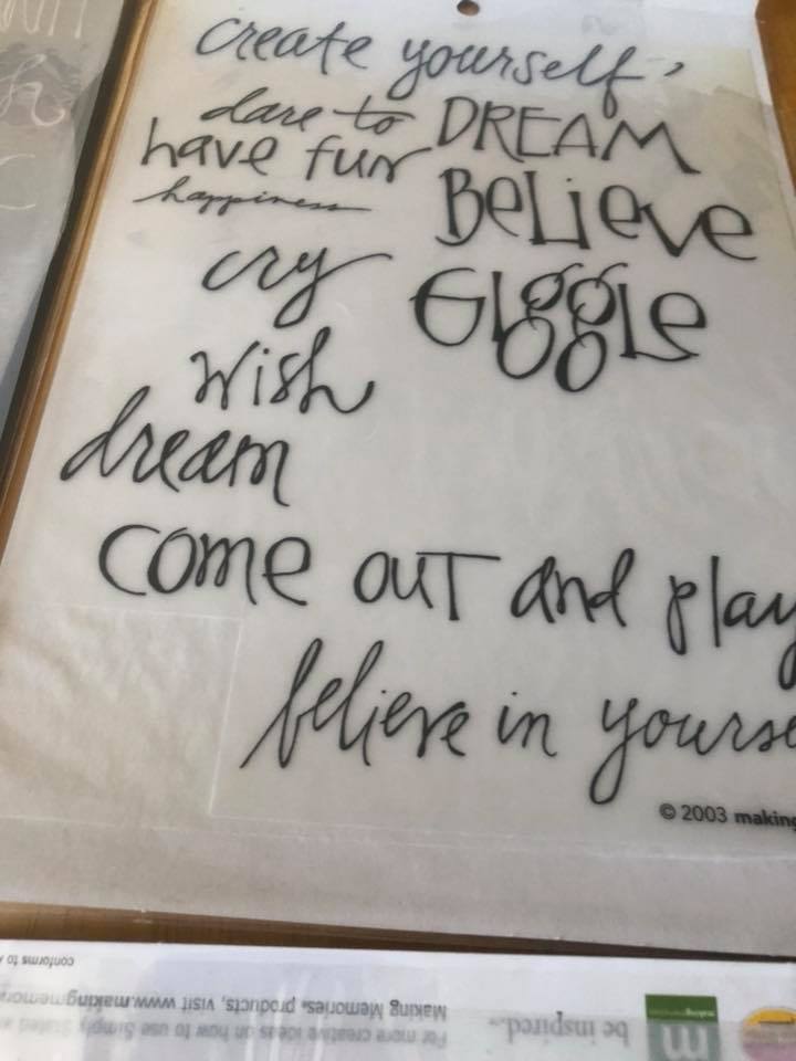 Making Memories Simply Stated Alphabet Rub Ons Winter Expressions Xmas Scrapbook