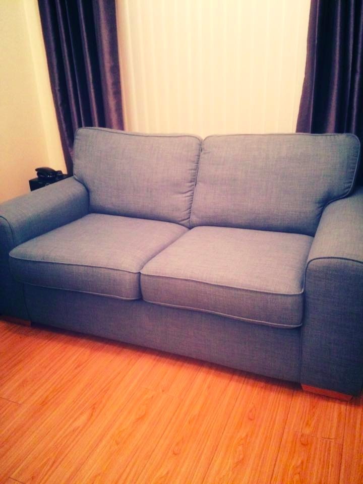 Sky blue sofas for sale (2+3 seater), purchased in 2014 from DFS in
