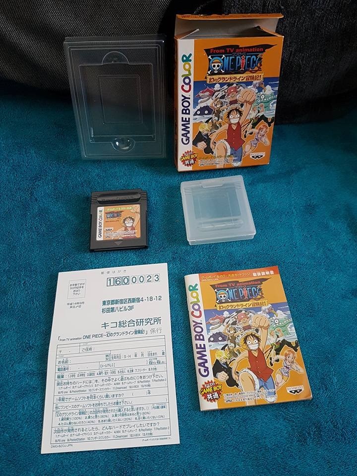 Japanese One Piece Gameboy Color With Box In Aberystwyth 