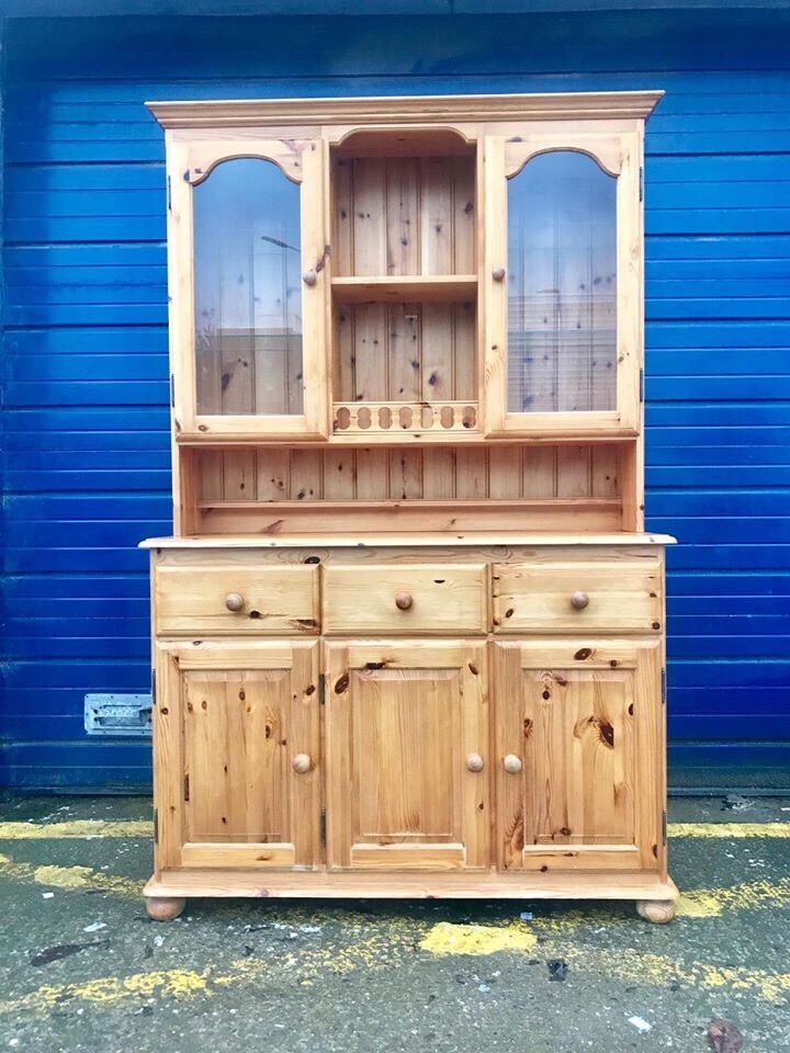 VINTAGE PINE DRESSER/ DISPLAY ANTIQUE VINTAGE RETRO 1 in