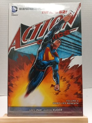Action Comics Vol 5 What Lies Beneath DC Graphic Novel **NEW SEALED** HARDCOVER