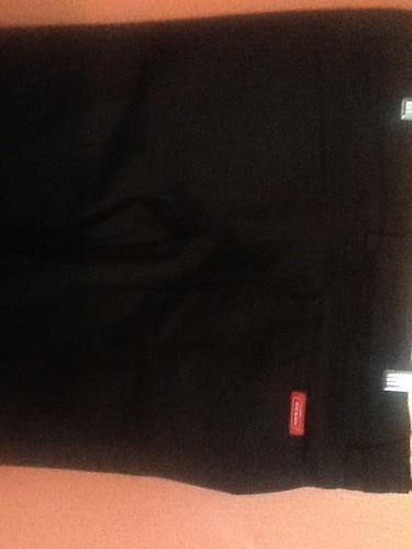 Girls Dickie Cotton/spandex Black Pants Size 11. 30 Inch Waist. Inseam 31