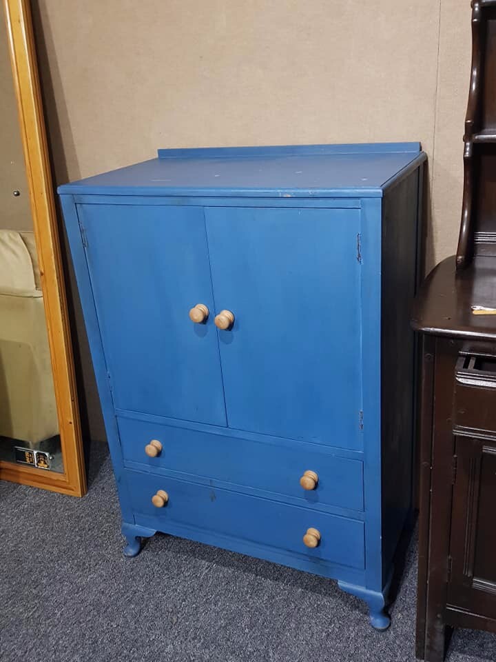 Blue cupboard in Witney, Oxfordshire Gumtree