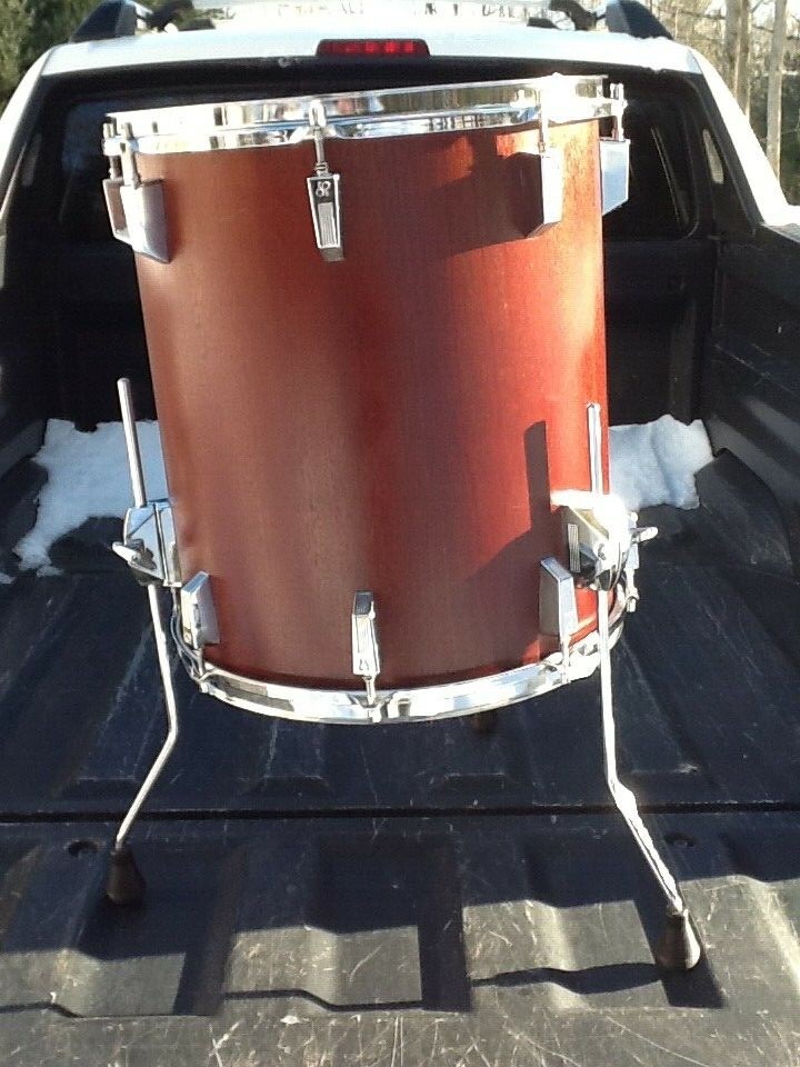 SONOR PHONIC PLUS 18 X 16 FLOOR TOM,MAHOGONY FINISH,RARE SIZE!!!