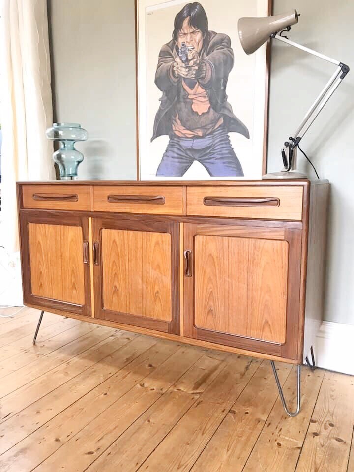 Vintage Mid Century G Plan Fresco Sideboard/ Media Unit in Sheffield