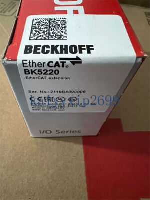 One Beckhoff BK5220 PLC Module BK 5220 New In Box Expedited Shipping