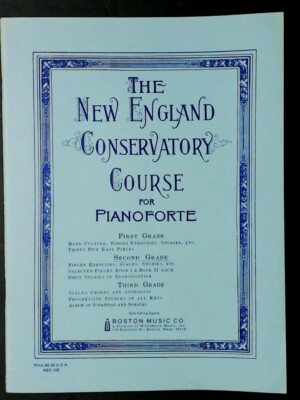 The New England Conservatory Course Second Grade  New-Old Stock