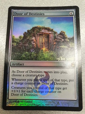 DOOR OF DESTINIES *FOIL* PROMO PRERELEASE x 1 ENG - MTG AURORA EX