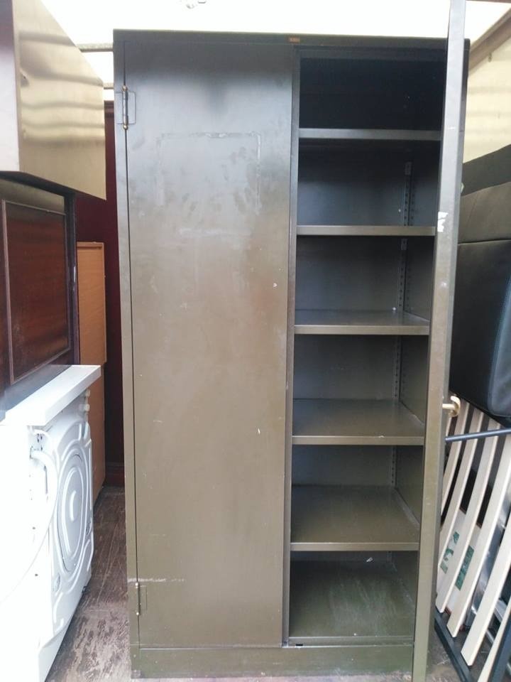 Vintage Metal storage with brass handle in Ferry Road