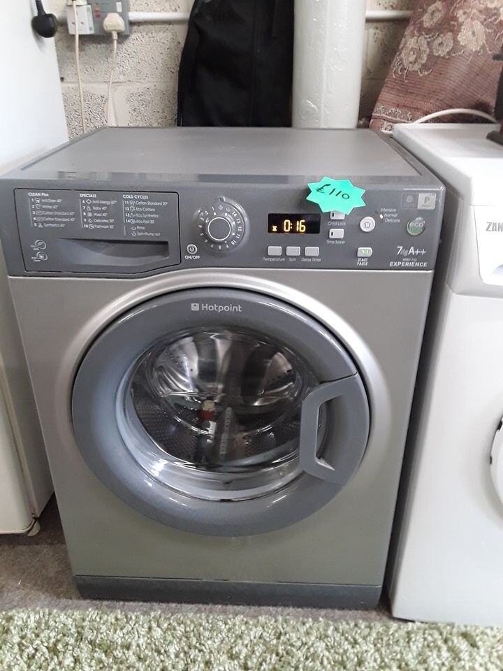 Hotpoint silver Washing machine Copley Mill LOW COST MOVES 2nd Hand