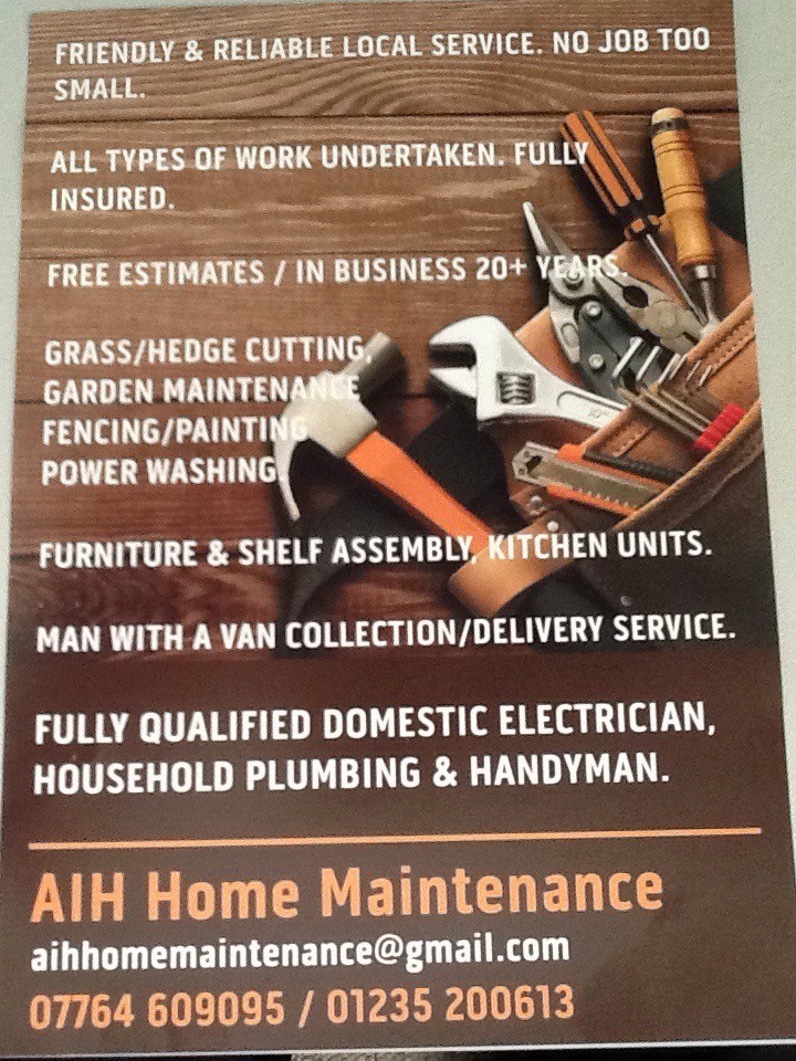 Handyman Tradesmen for home, Painting inside/external general