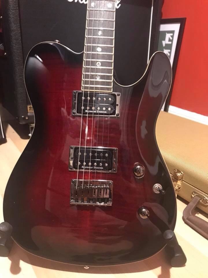 Fender Special Edition FMT HH Telecaster Black Cherry Burst + Luxury