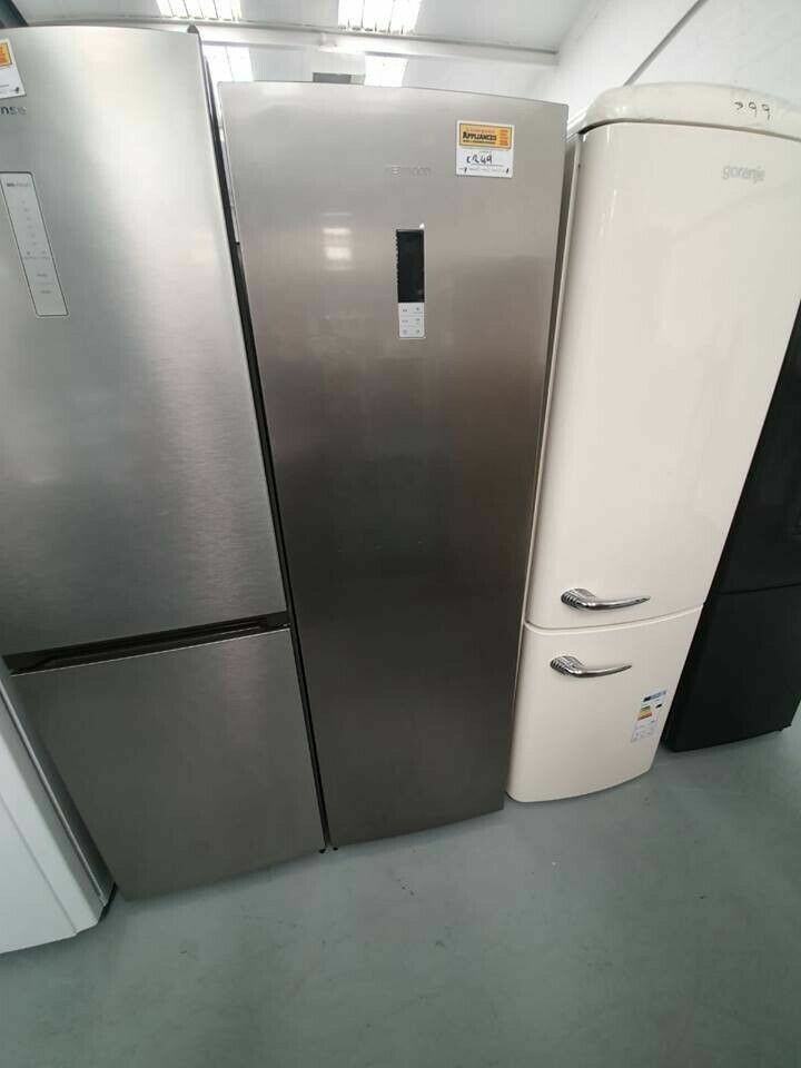 KENWOOD Tall Freezer Stainless Steel Ex display (12 Months Warranty