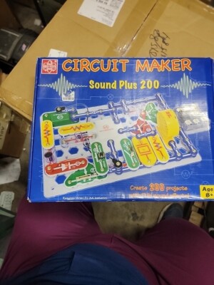 ELENCO /Edu-Toys Circuit Maker Sound Plus 200 Create 200 Fun Projects Complete