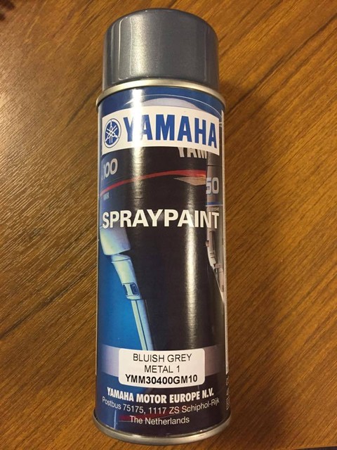 2 X Genuine Yamaha OUTBOARD 30 Thru 350hp Paint Bluish Gray 1 PN Ymm