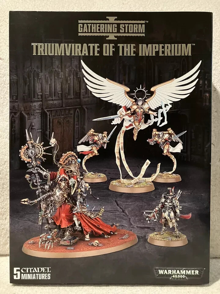 Warhammer 40k - Триумвират Империума, собирающий бурю
