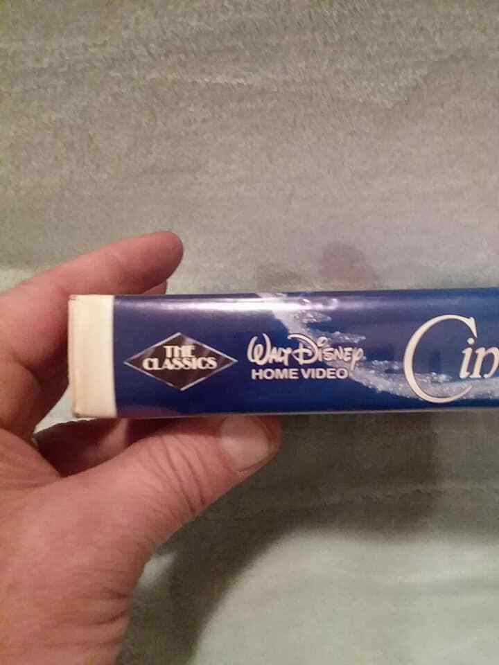 Walt Disneys Cinderella Black Diamond Classic Rare VHS 1988 - COLLECTIBLE~!