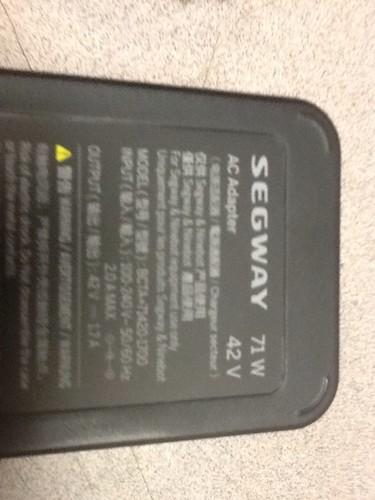 Ninebot Segway Ac Adapter Model Bcta+71420-1700