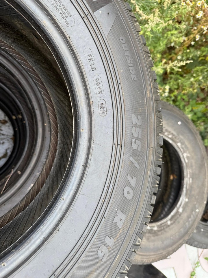 New 255 70 16 Michelin, Latitude Cross, XL, M+S, 115H x1 Tyre (F1_tyres) YD174