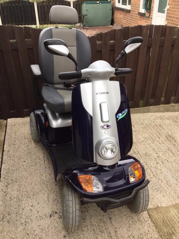KYMCO MAXI XLS 8 MPH HEAVY DUTY MOBILITY SCOOTER IN STUNNING CONDITION