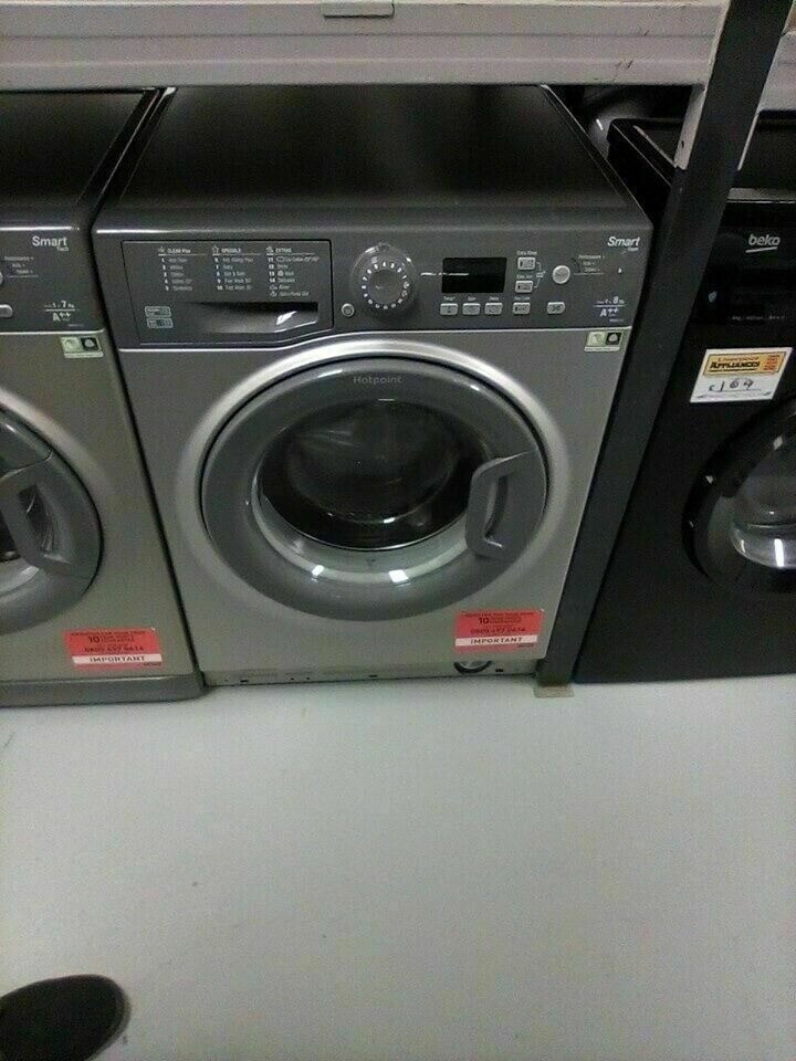 Hotpoint WMFUG 842 Washing Machine 8Kg Ex display Graphite (12 Months