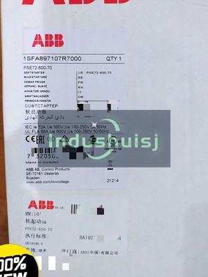 1PC ABB Soft Starter PSE72-600-70 1SFA897107R700 New Expedited Shipping