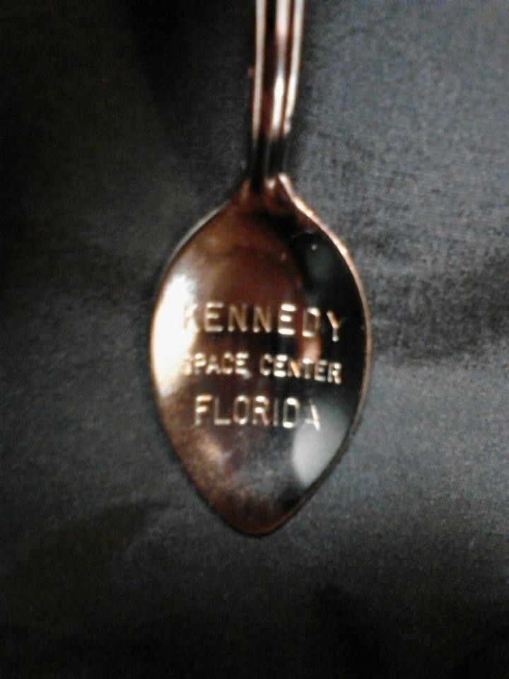 NASA Souvenir Spoon With Space Shuttle Charm Kennedy Space Center