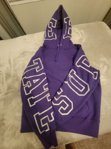 Purple embroidered Supreme state hoodie sz S | eBay Purple embroidered Supreme state hoodie sz S | eBay