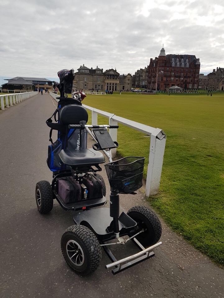 Turbo Caddy Ride On Single Seat Golf Buggy in Newlands, Glasgow Gumtree