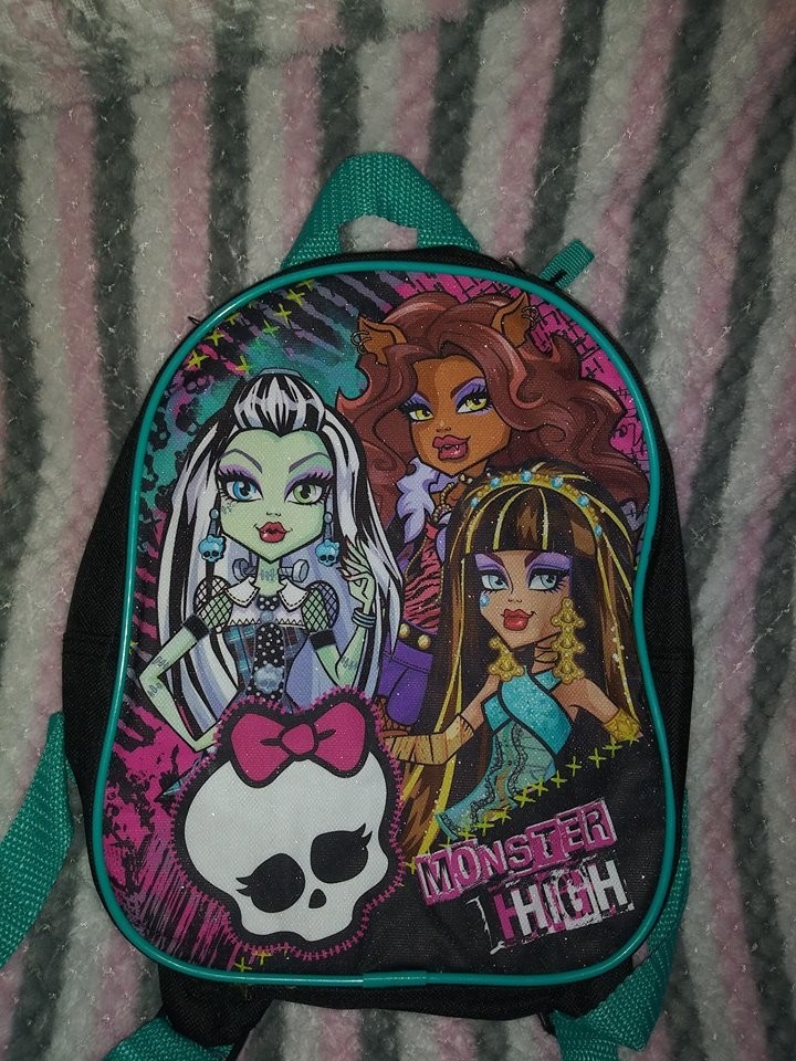 Monster High Girl's mini Backpack