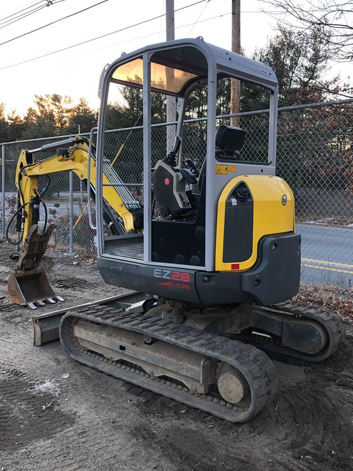 2014 WACKER NEUSON EZ28 MINI EXCAVATOR DIESEL HYDRAULIC THUMB