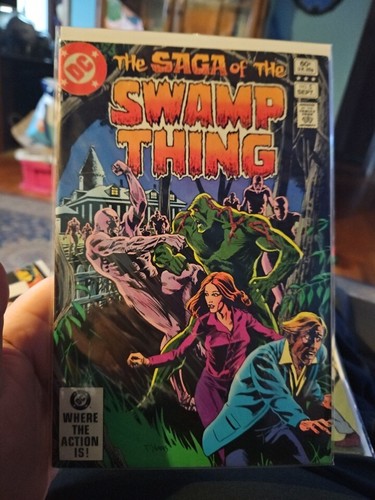 SAGA OF THE SWAMP THING #5 NM BRONZE AGE DC COMICS 1982