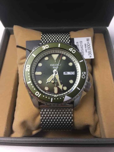 Pre-owned Seiko 5 Sport Automatic Sbsa019 / Srpd75k1 + Worldwide Warranty Us4