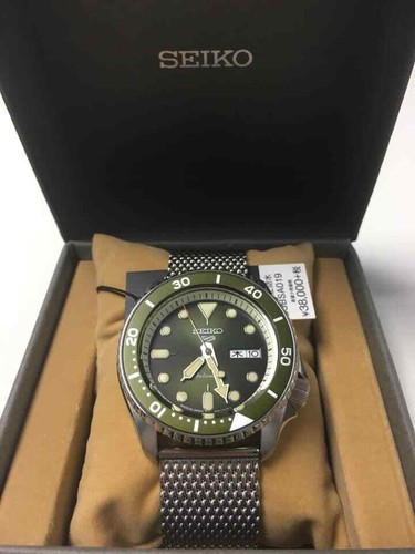 Pre-owned Seiko 5 Sport Automatic Sbsa019 / Srpd75k1 + Worldwide Warranty Us4