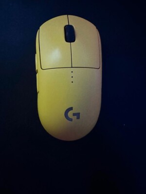 Logitech G pro Wireless Op Limited Edition In gelb