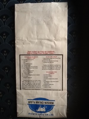 Hudson Cream Flour Sack Stafford County Mills Kansas Paper Gift Bag (2 ct)